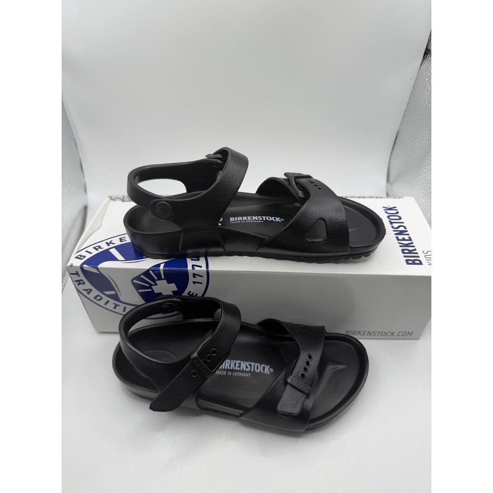 Birkenstock Kids Rio Eva Backstrap Sandals - Black Size US 13. EU 31. New